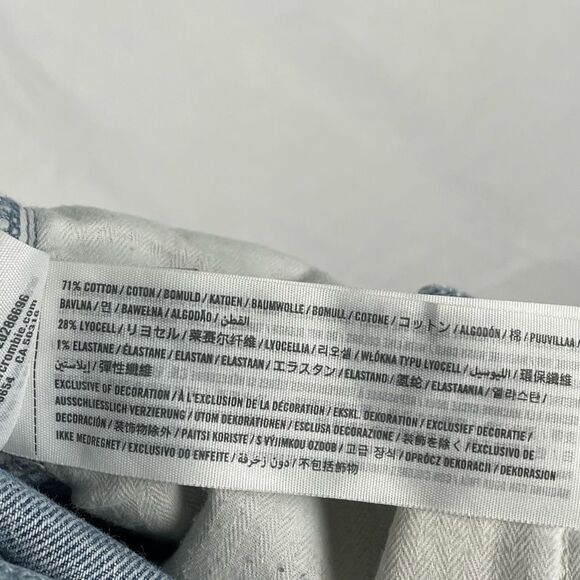 Abercrombie & Fitch High Rise Paper Bag Mom Jeans - Women’s 25 - Picture 8 of 8